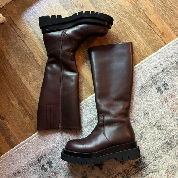 Jeffrey Campbell Shoes - Jeffrey Campbell brown tanked boots